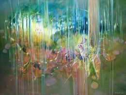 Gemälde, The Song of the Deer, Gill Bustamante