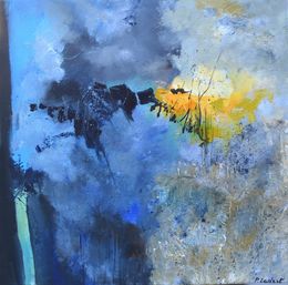 Painting, Hungry bee, Pol Ledent