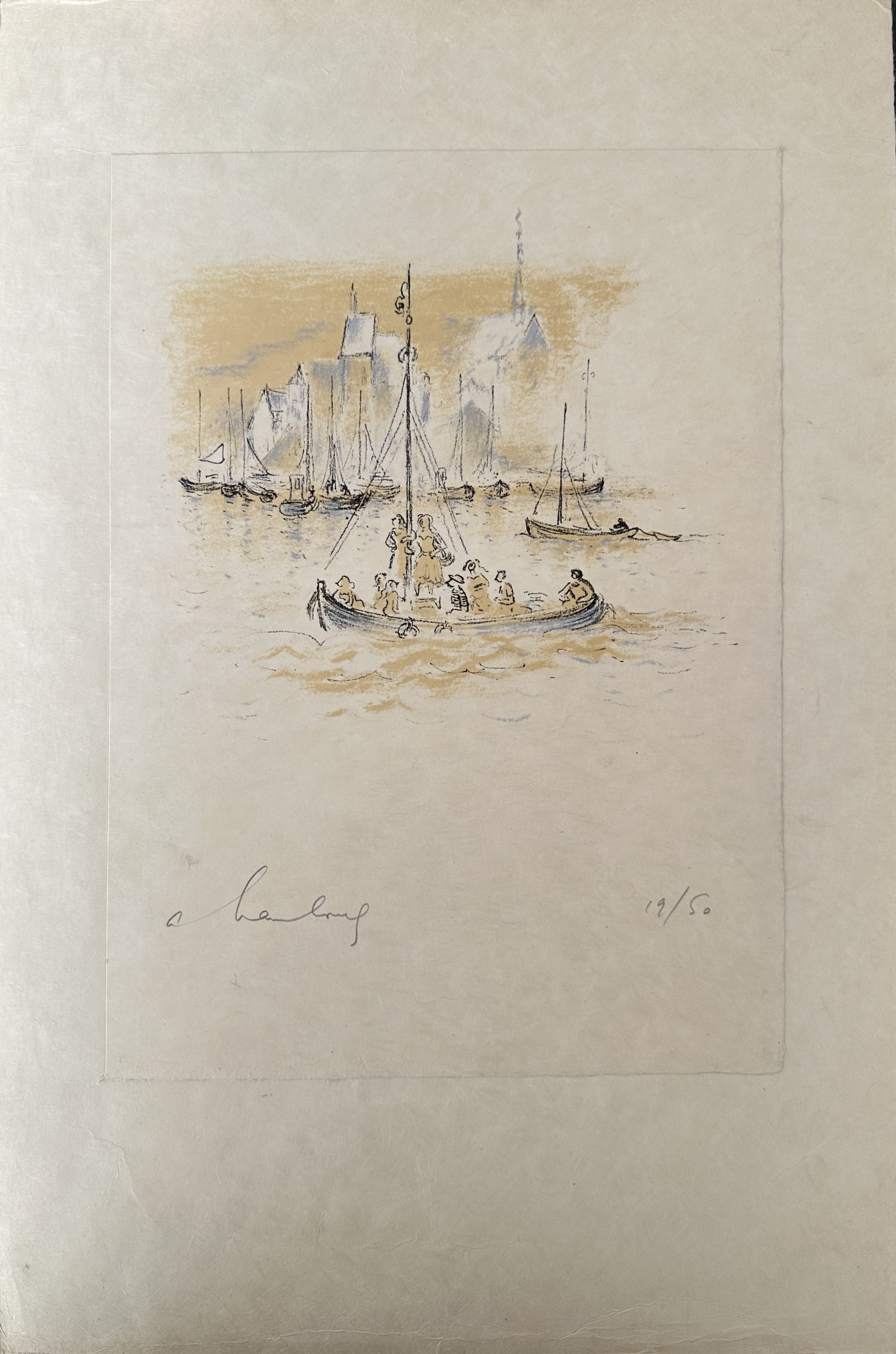 André Hambourg, Lumières de Honfleur (5) André Hambourg, Lumières de Honfleur (5)
