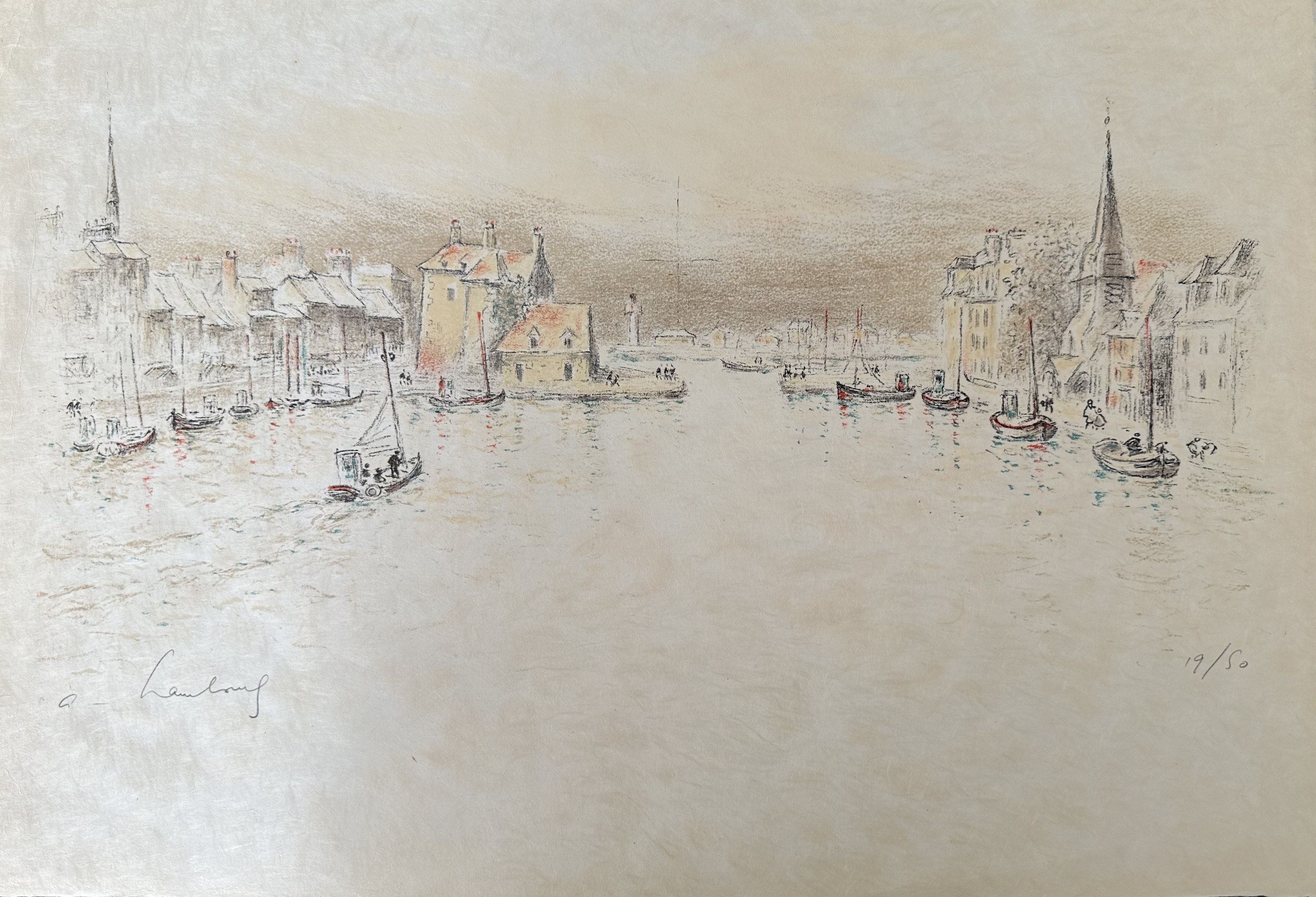 André Hambourg, Lumières de Honfleur (10) André Hambourg, Lumières de Honfleur (10)