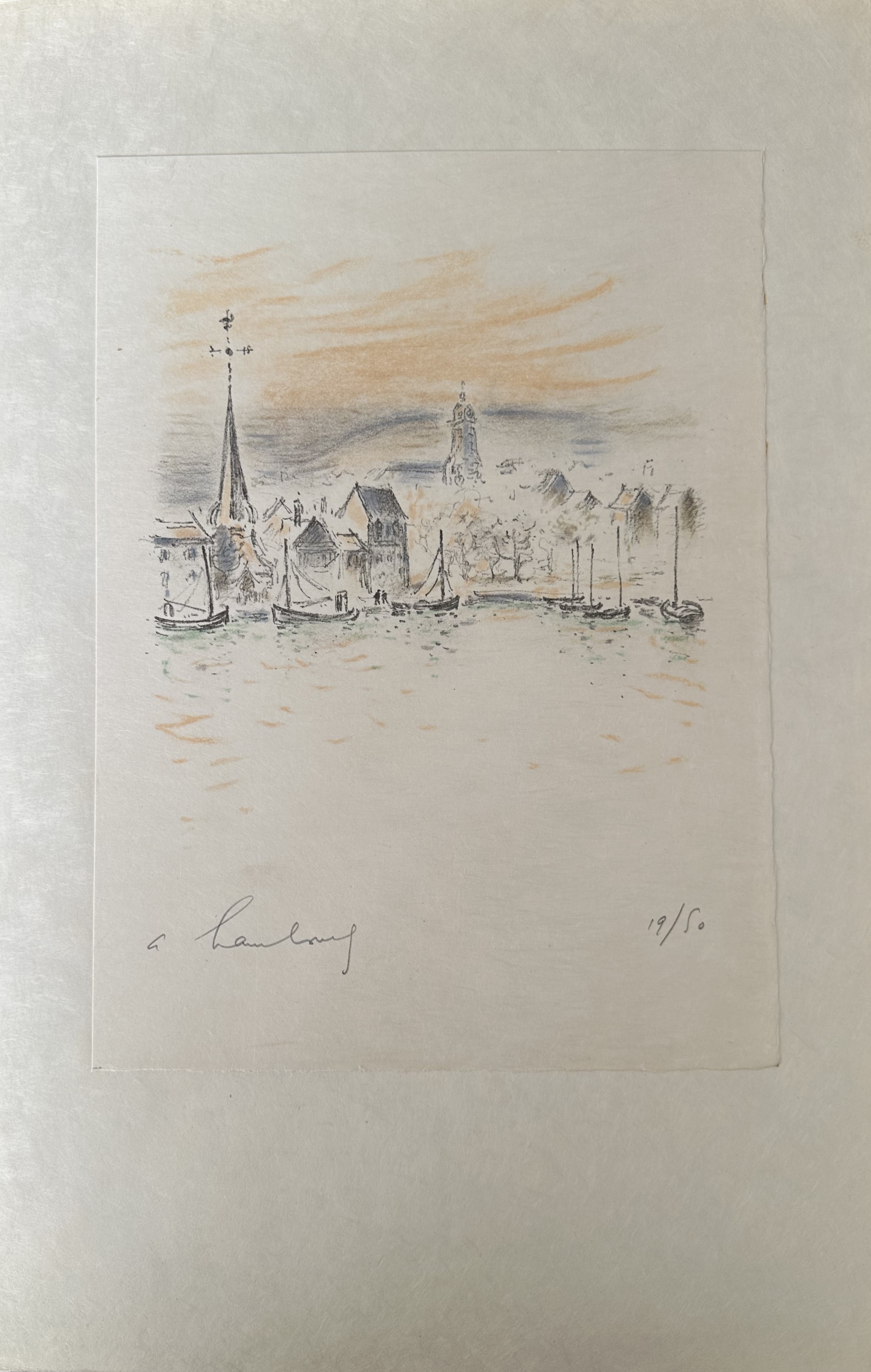 André Hambourg, Lumières de Honfleur (15) André Hambourg, Lumières de Honfleur (15)