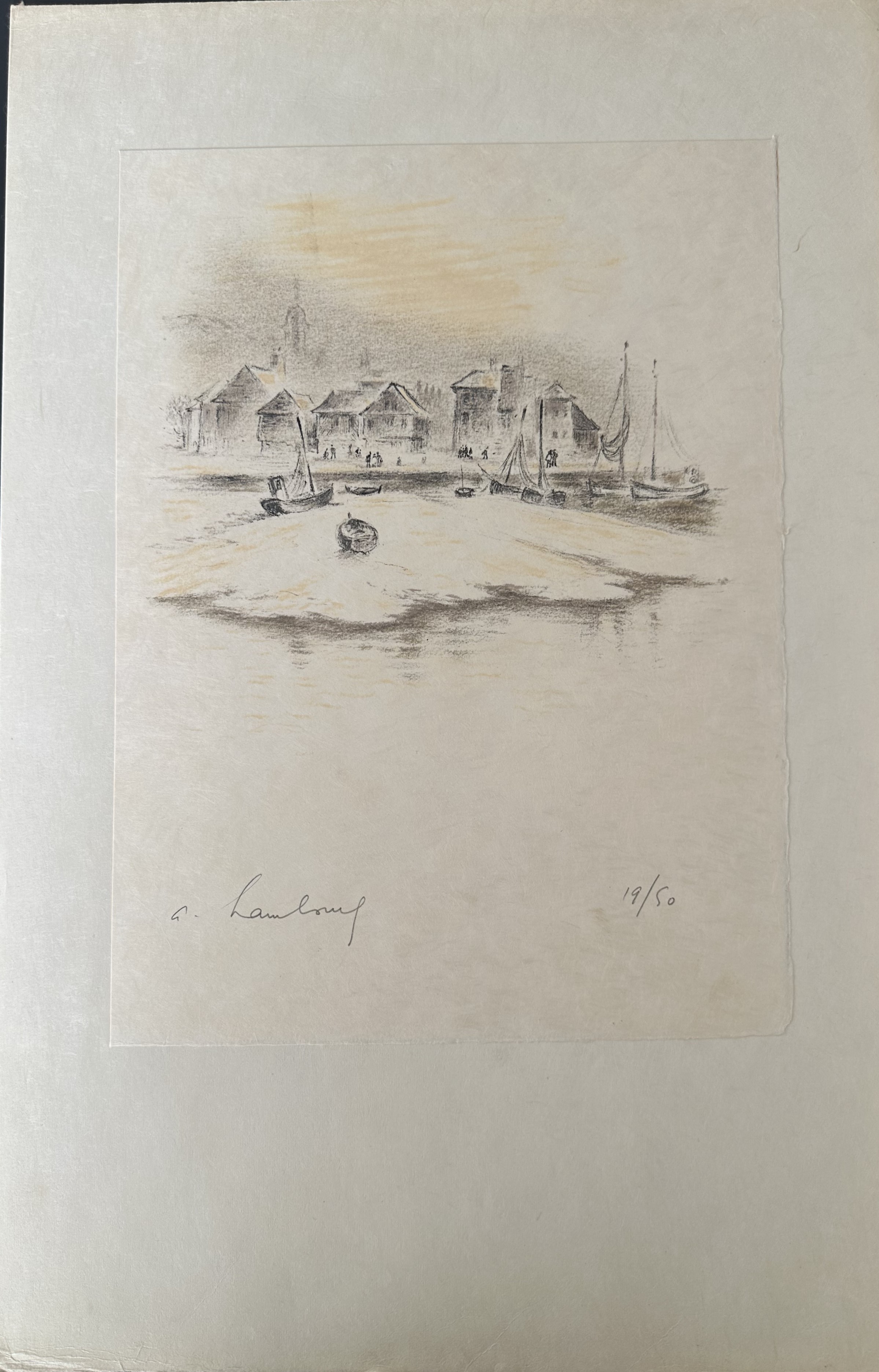 André Hambourg, Lumières de Honfleur (17) André Hambourg, Lumières de Honfleur (17)