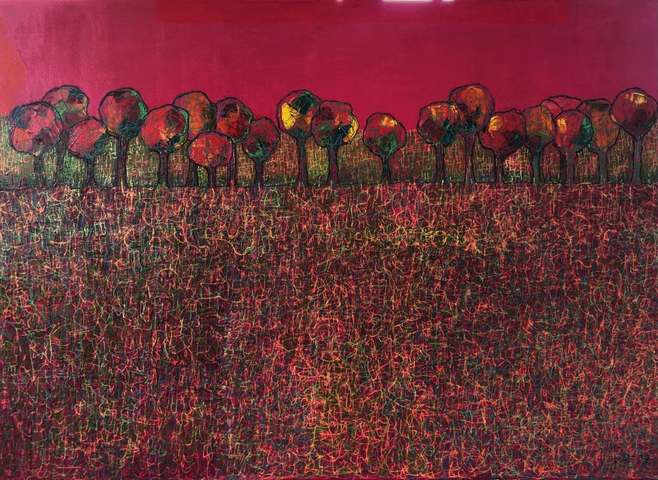 Daisy Abi Jaber, La Gloire des Arbres Dans Leurs Racines Croisées Embrace le Ciel Daisy Abi Jaber, La Gloire des Arbres Dans Leurs Racines Croisées Embrace le Ciel