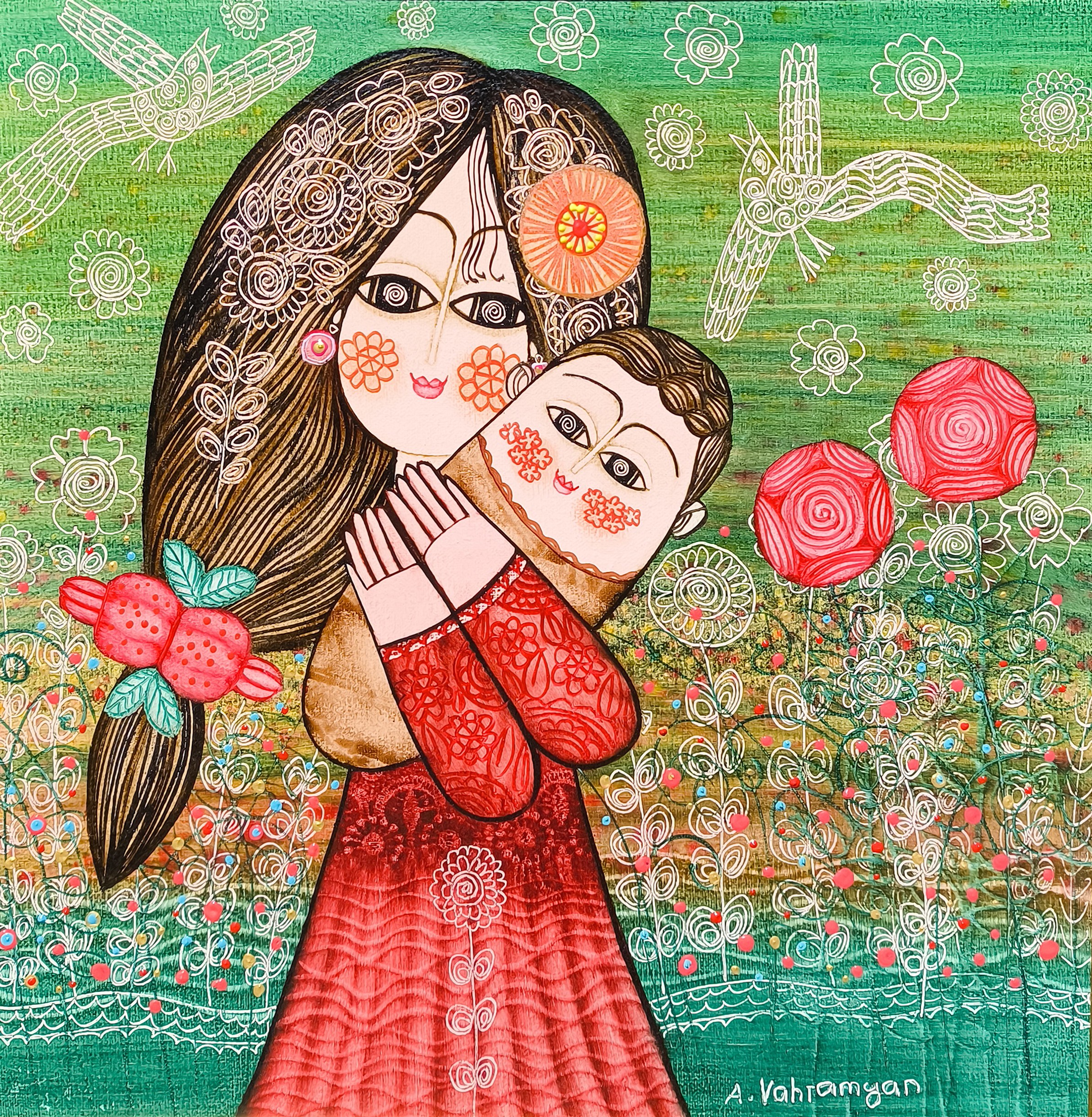 Armen Vahramyan, Mother's Embrace Armen Vahramyan, Mother's Embrace