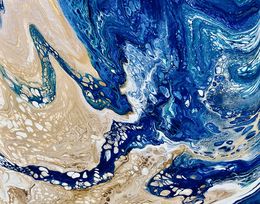 Peinture, Wild Beach, Monica Tangen