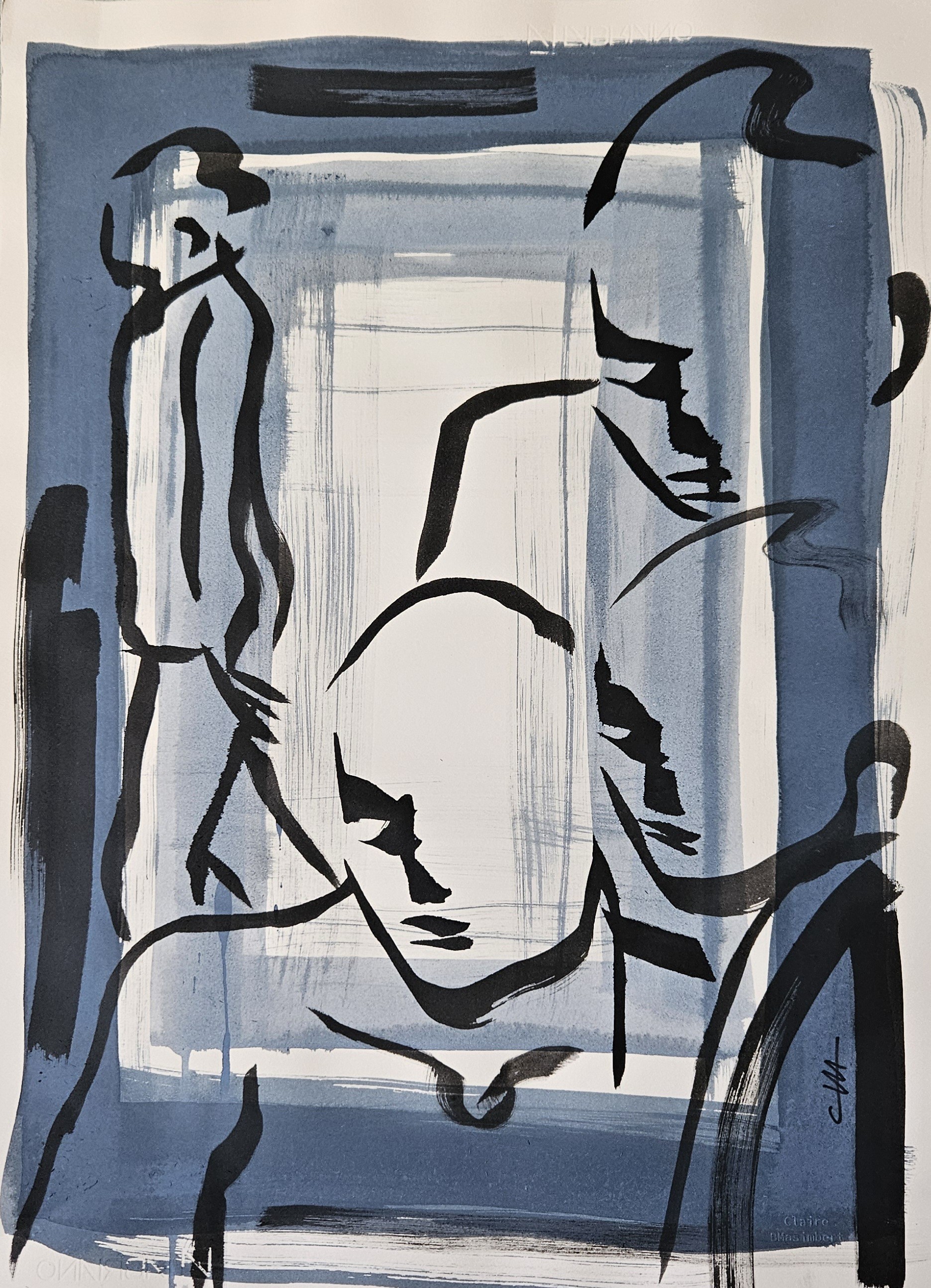 Claire Bonnet-Masimbert, Bleu de nuit Claire Bonnet-Masimbert, Bleu de nuit