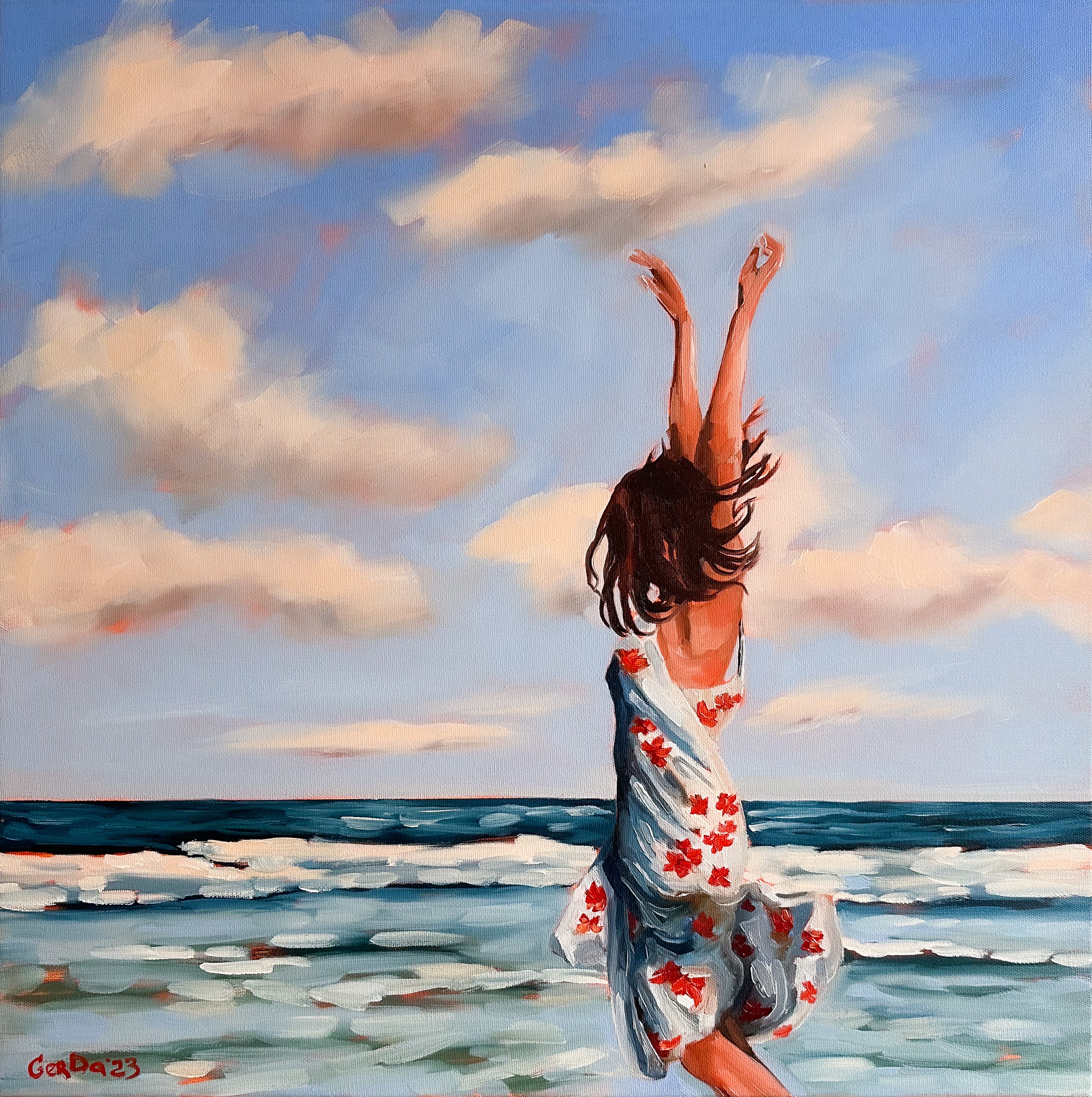 Ger Da, Dancing with the ocean Ger Da, Dancing with the ocean