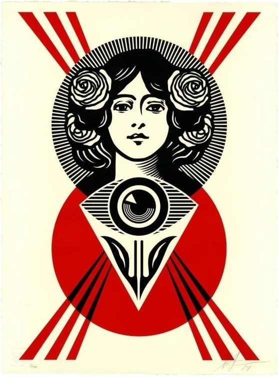 Shepard Fairey (Obey), Third Eye Open Shepard Fairey (Obey), Third Eye Open
