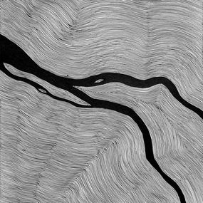 Fine Art Drawings, River series 1/12, Alena Olasyuk