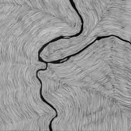 Zeichnungen, River series 10/12, Alena Olasyuk