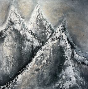 Gemälde, Mountain high, Art By Vibekehagen