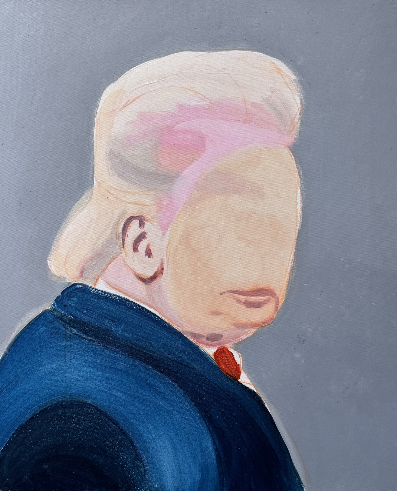 Lou Ros, Trump - original art Lou Ros, Trump - original art