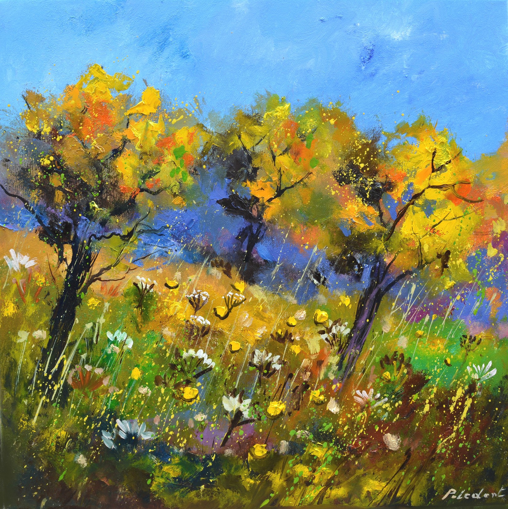 Pol Ledent, Three trees Pol Ledent, Three trees