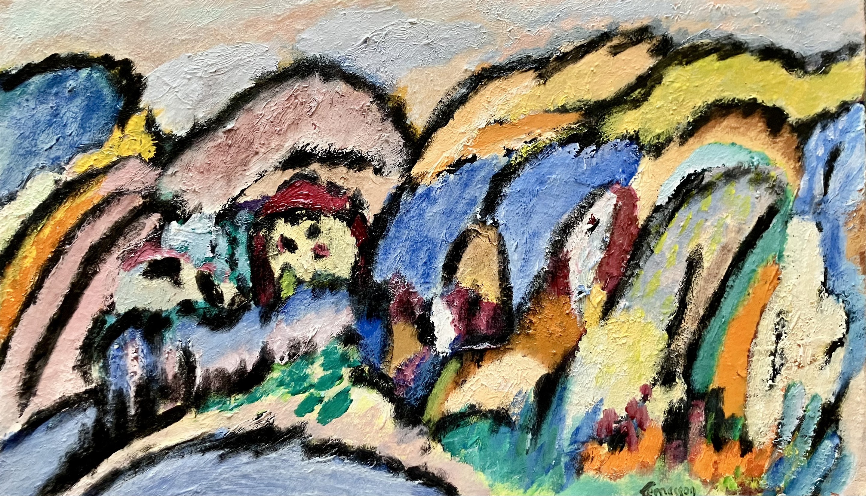 Jean-Marc Lemasson, Tafilalet - série Paysage marocain coloré Jean-Marc Lemasson, Tafilalet - série Paysage marocain coloré