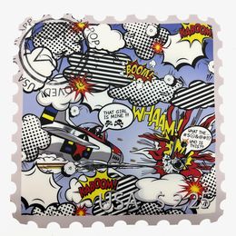 Sculpture, Luxury Stamp - Roy Lichtenstein, Ad Van Hassel