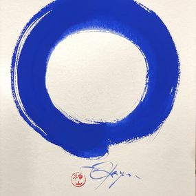 Painting, Enso 14, Christian Deplante