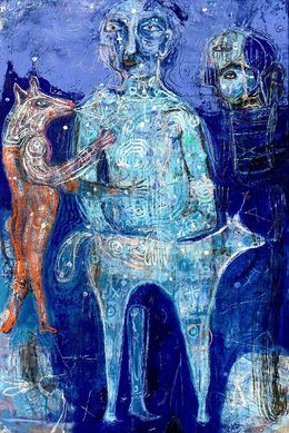 Gemälde, Les âmes bleus, Yvan Genest