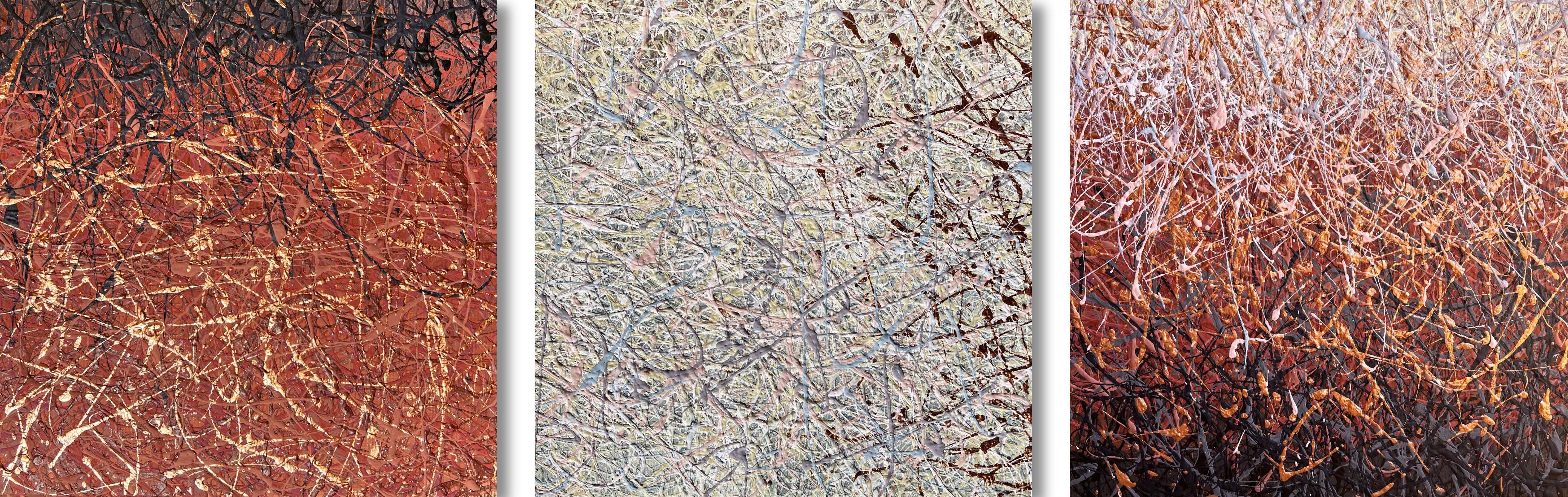 Nadin Antoniuk, Imagination - triptych (stretched) Nadin Antoniuk, Imagination - triptych (stretched)