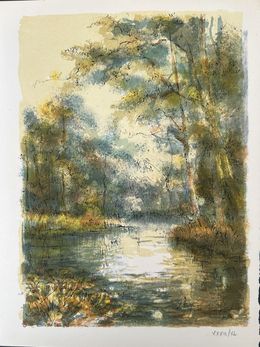 Drucke, Forêt voisine (2), Aimé Daniel Steinlen