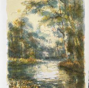 Print, Forêt voisine (2), Aimé Daniel Steinlen