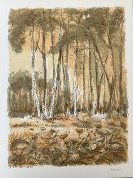 Drucke, Forêt voisine (3), Aimé Daniel Steinlen