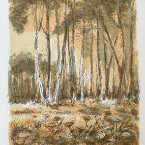 Print, Forêt voisine (3), Aimé Daniel Steinlen