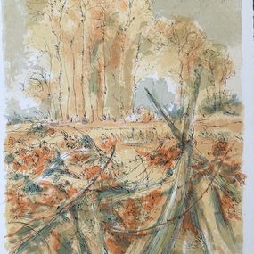 Print, Forêt voisine (5), Aimé Daniel Steinlen
