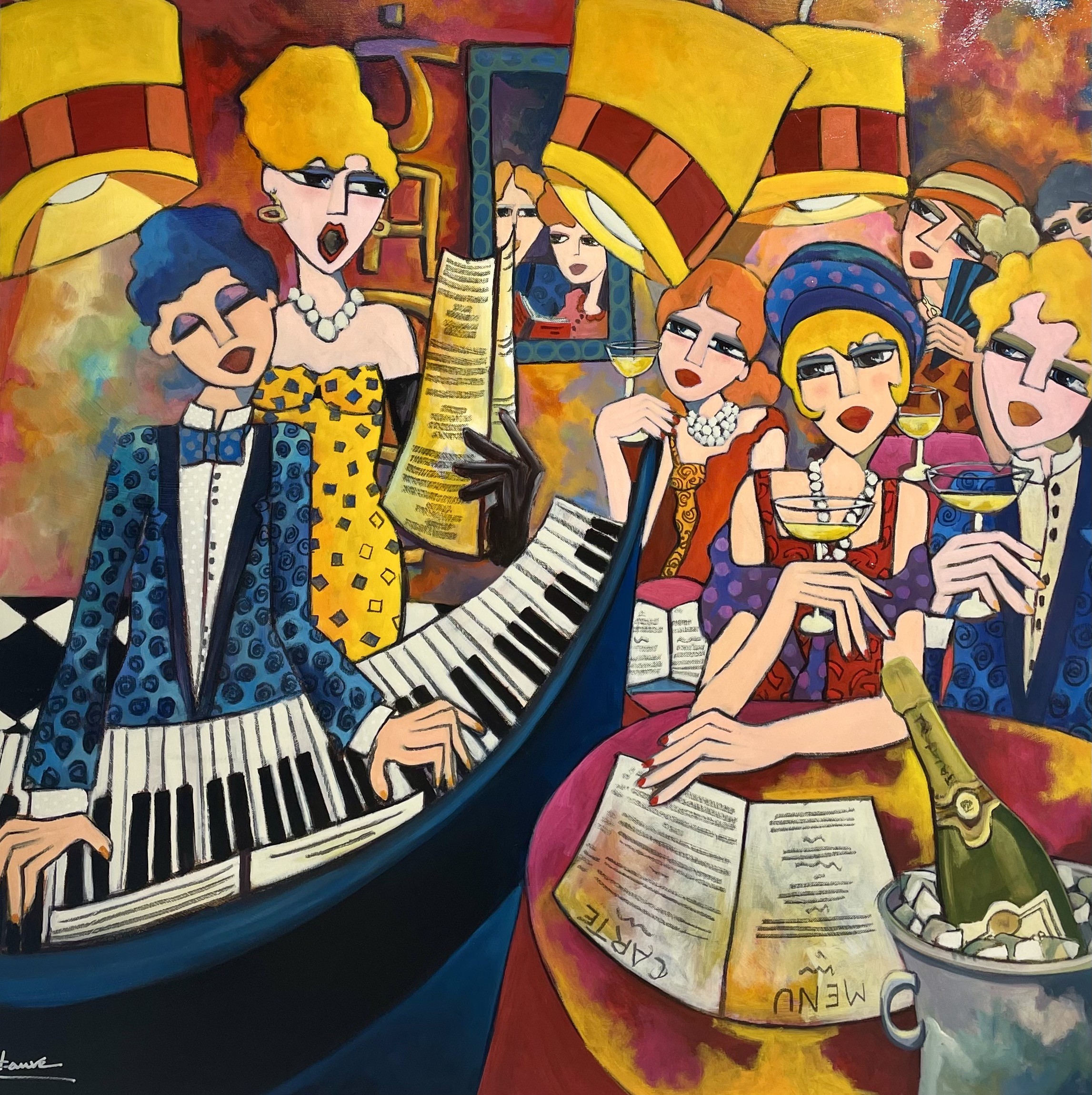 Martine Fauve Dechavanne, Harmonie et plaisir Martine Fauve Dechavanne, Harmonie et plaisir