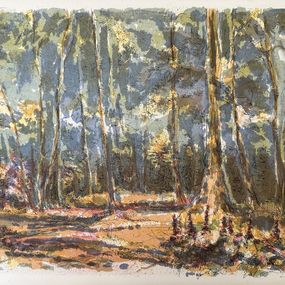 Print, Forêt voisine (7), Aimé Daniel Steinlen