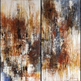 Gemälde, Double (Je), Sylvie Bruneau