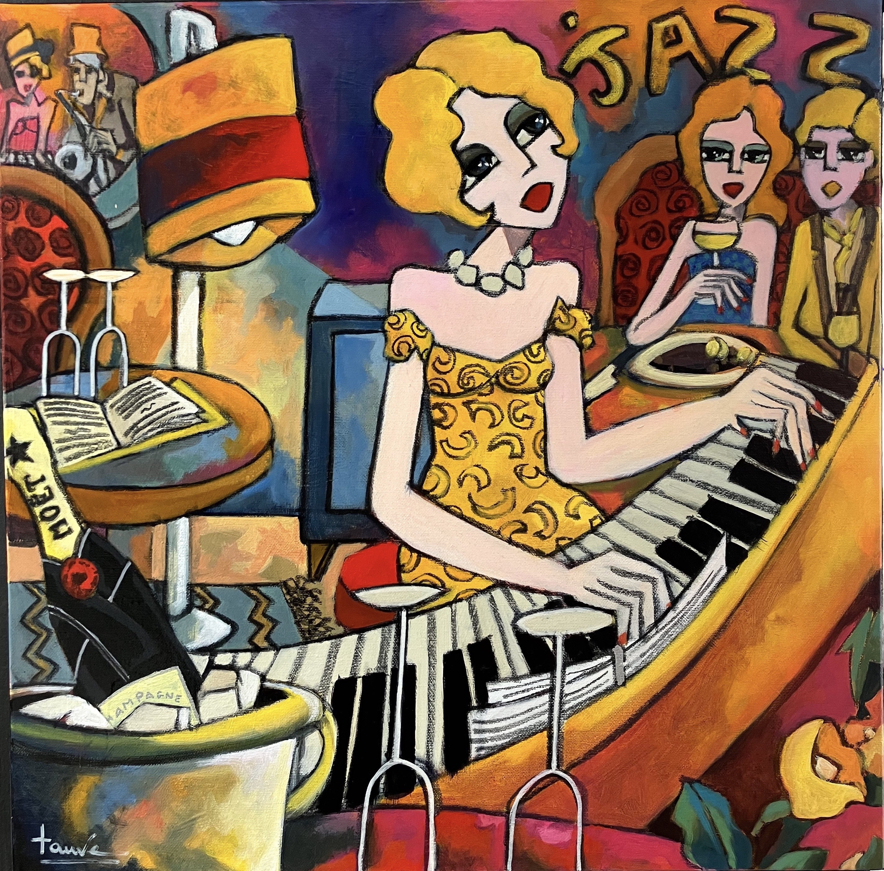 Martine Fauve Dechavanne, La vie en musique Martine Fauve Dechavanne, La vie en musique