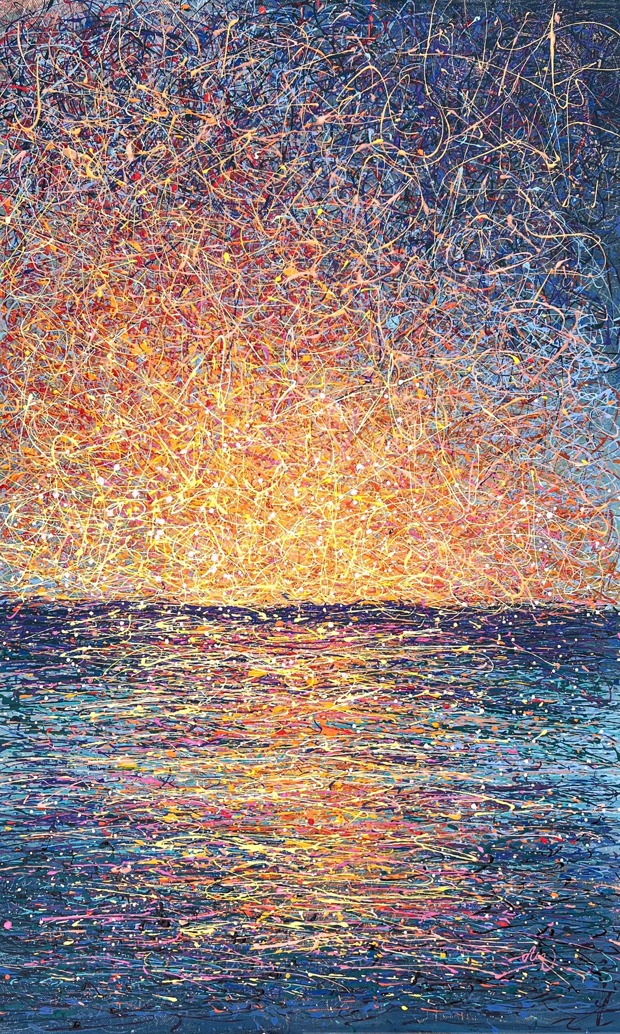 Nadin Antoniuk, New day (yellow sunrise) Nadin Antoniuk, New day (yellow sunrise)
