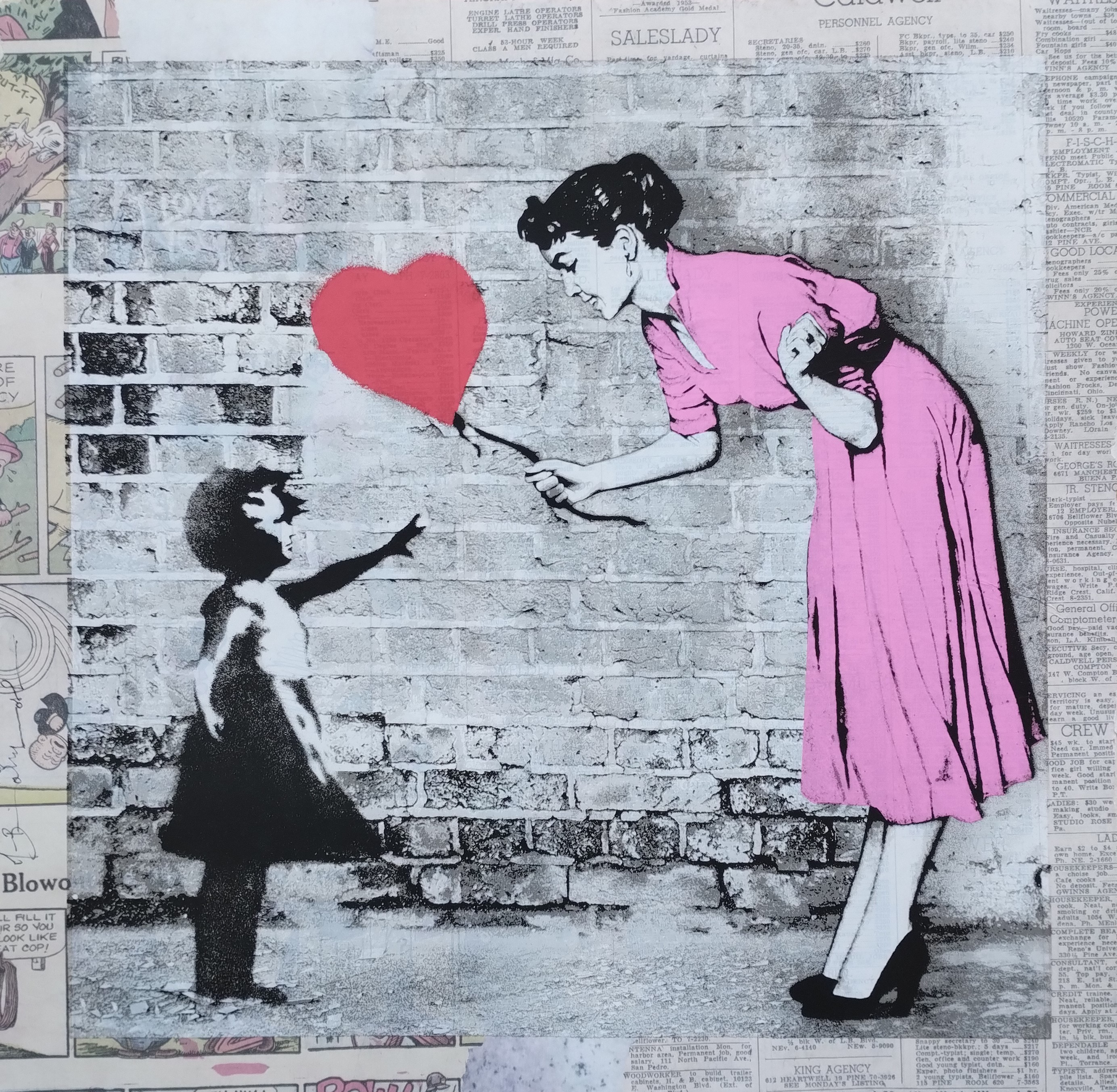 Mr Brainwash, Love Catcher Mr Brainwash, Love Catcher