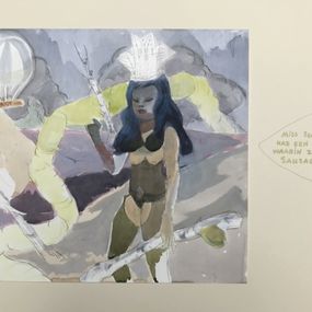 Zeichnungen, Miss Seafood series #10, Marta & Slava