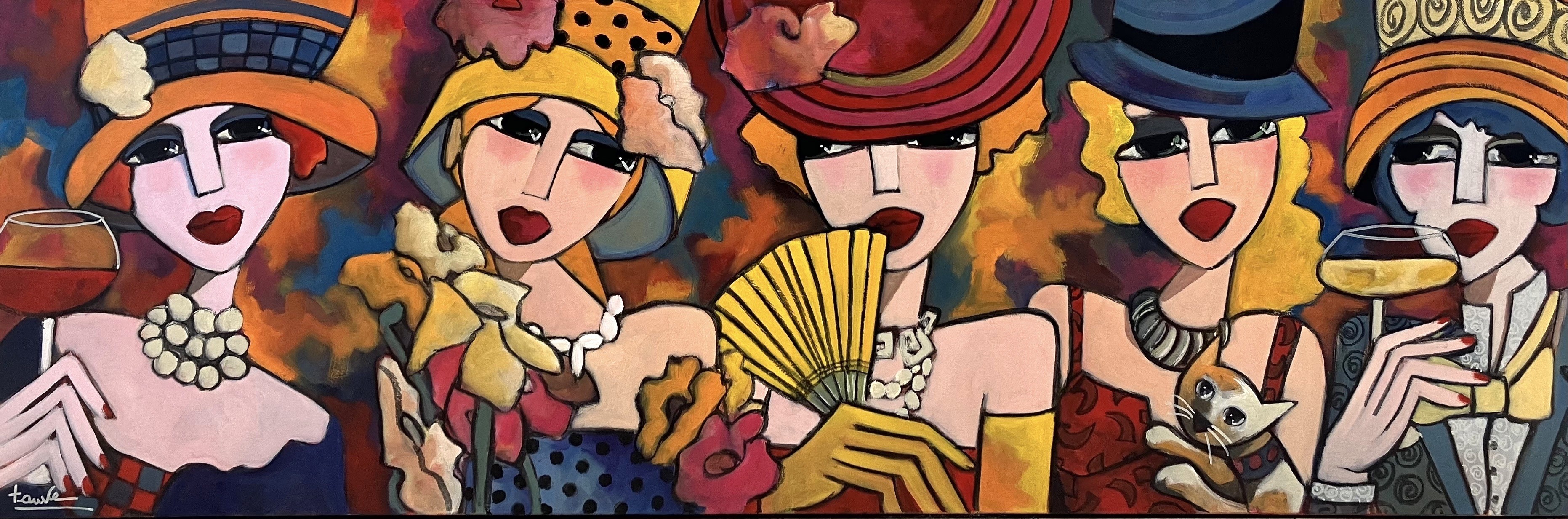 Martine Fauve Dechavanne, Les coquettes Martine Fauve Dechavanne, Les coquettes