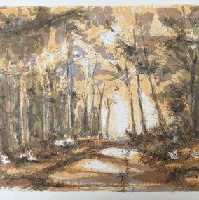 Print, Forêt voisine (9), Aimé Daniel Steinlen