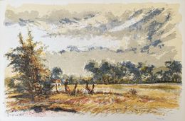 Drucke, Forêt voisine (14), Aimé Daniel Steinlen