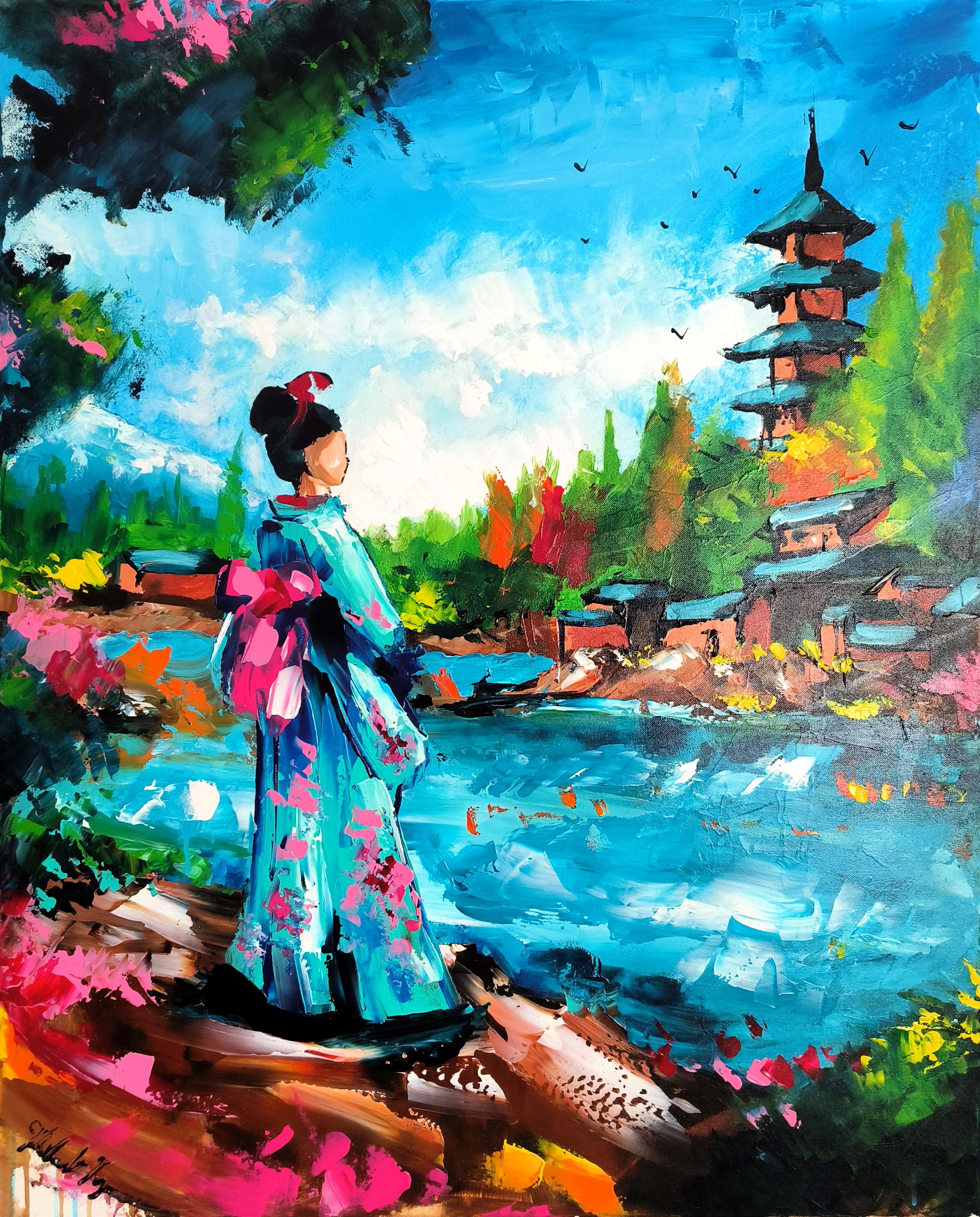 Thibault Vigneron, Geisha's serenity Thibault Vigneron, Geisha's serenity