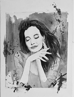 Peinture, Un petit air d'Angelina Jolie, Christy