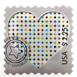 Sculpture, Luxury Stamp - Hirst Love, Ad Van Hassel