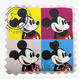 Sculpture, Luxury Stamp - POP Mickey Mouse, Ad Van Hassel