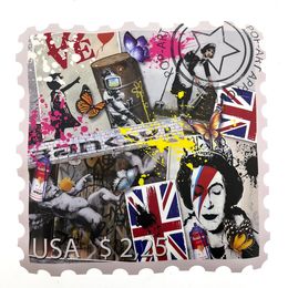Sculpture, Luxury Stamp - Banksy (2), Ad Van Hassel