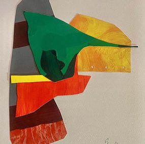 Painting, Superposition Verte, Soumisha Dauthel