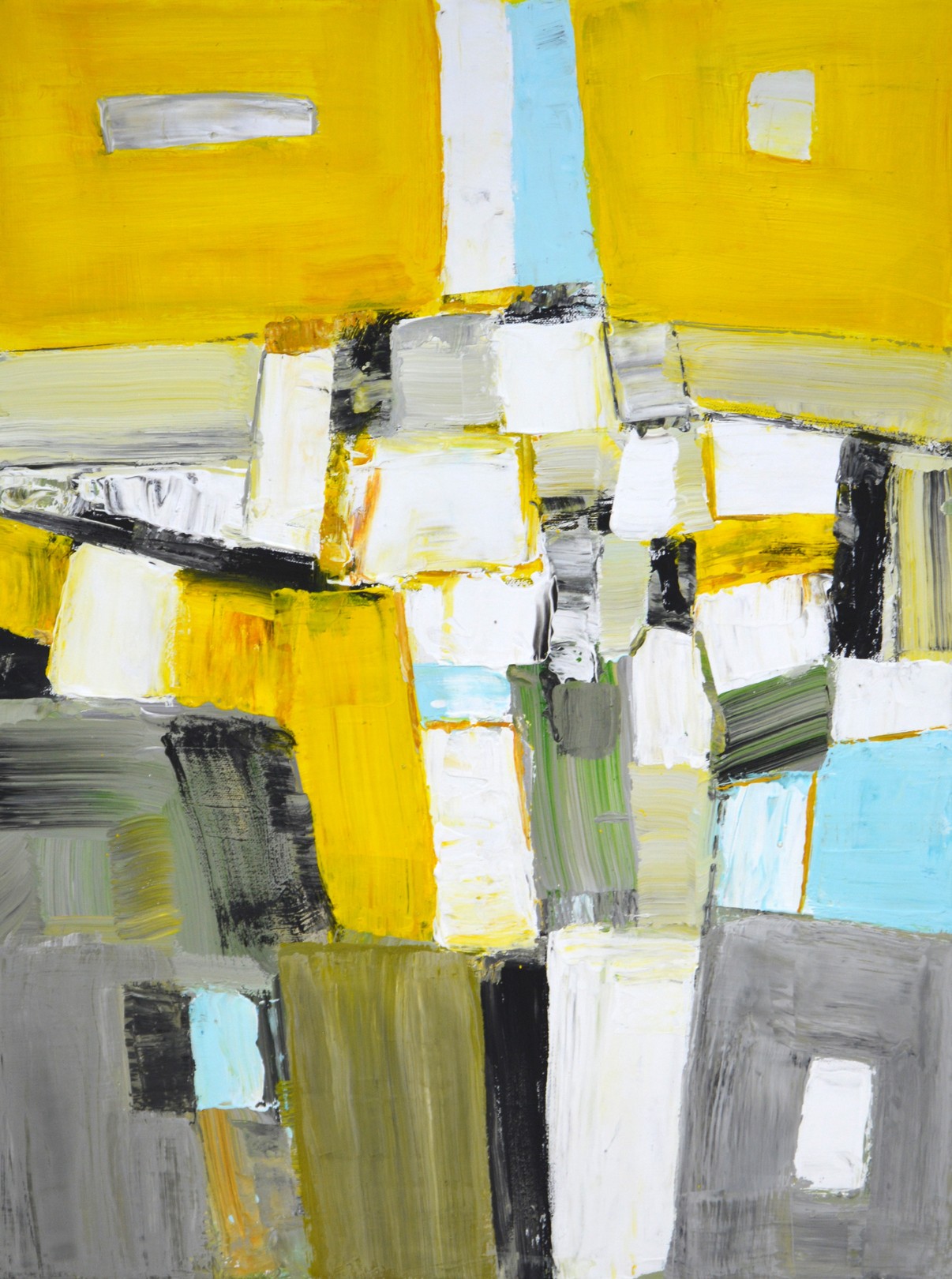 Iryna Kastsova, Yellow and grey Iryna Kastsova, Yellow and grey
