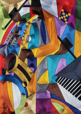 Dessin, Musicj makers jazz 6, Sarpong Akosah