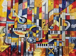 Dessin, Jazz fantasy, Sarpong Akosah