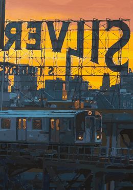 Painting, New York City Silver, Marco Barberio