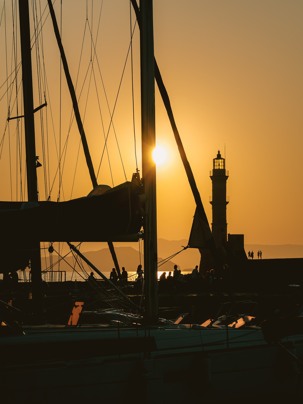 Arantza NT Photography, Sunset in a Cretan Harbour - Limited Edition Arantza NT Photography, Sunset in a Cretan Harbour - Limited Edition