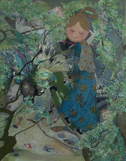Gemälde, The Wind Sweeps the Wind Series 01, Xiao Ying Chen