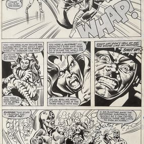 Dessin, Planche Originale Avengers #216 page 16, Alan Weiss
